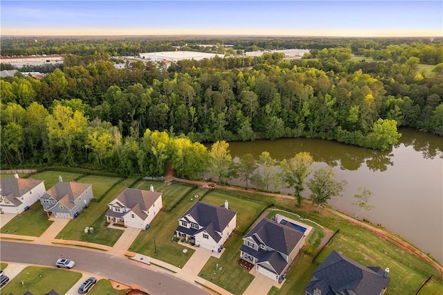 1835 Solamere Ct, Auburn, AL 36832 - view of property location with a large body of water and nearby suburban area