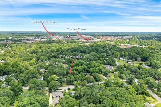 335 Woodfield Dr, Auburn, AL 36830 - bird's eye view