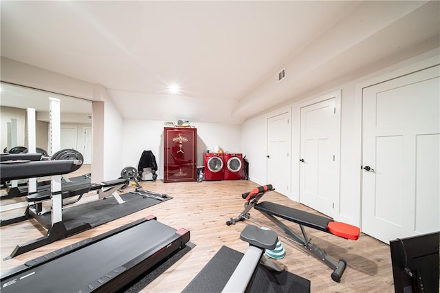 1659 N Donahue Dr, Auburn, AL 36830 - exercise area featuring wood finished floors
