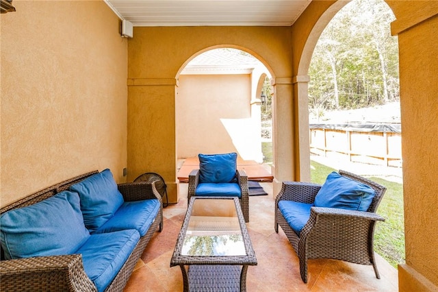 56 Peachwood Dr, Tallassee, AL 36078 - view of patio / terrace featuring outdoor lounge area