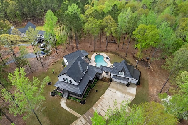 aerial view