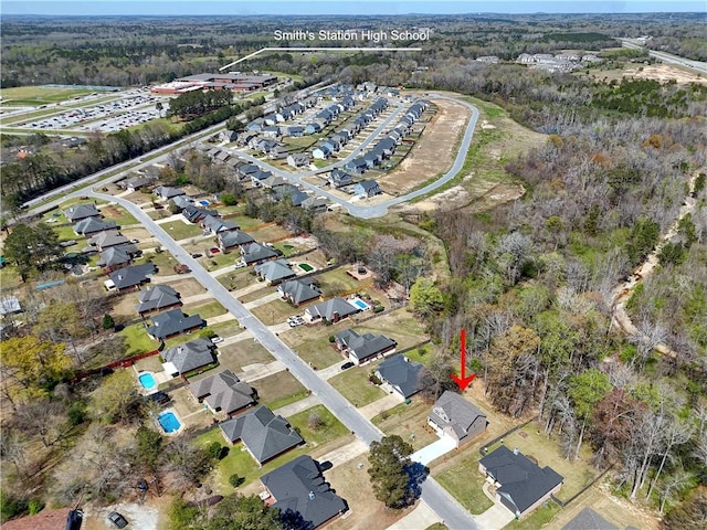 aerial view