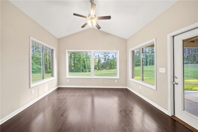 2133 W Farmville Rd W, Auburn, AL 36879 - unfurnished sunroom featuring plenty of natural light and lofted ceiling