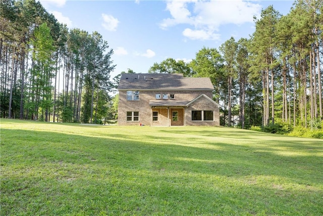 2133 W Farmville Rd W, Auburn, AL 36879 - rear view of property with a yard