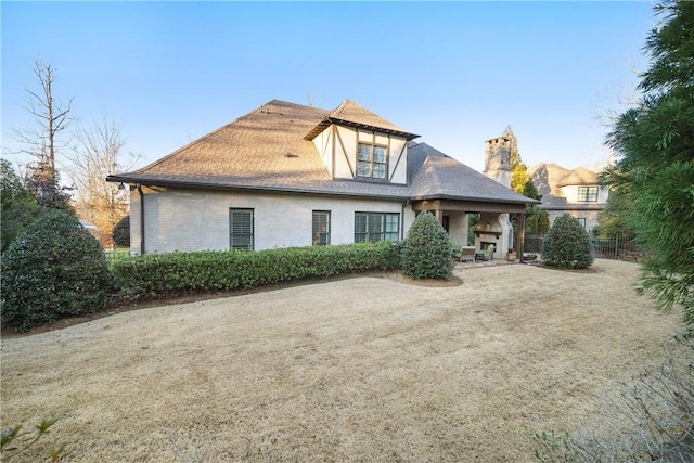 view of rear view of house