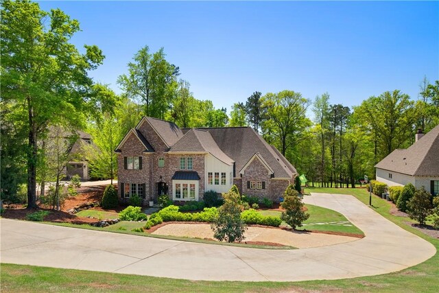 1321 Falls Crest Dr, Auburn, AL 36830 - view of front of house featuring a front lawn and concrete driveway