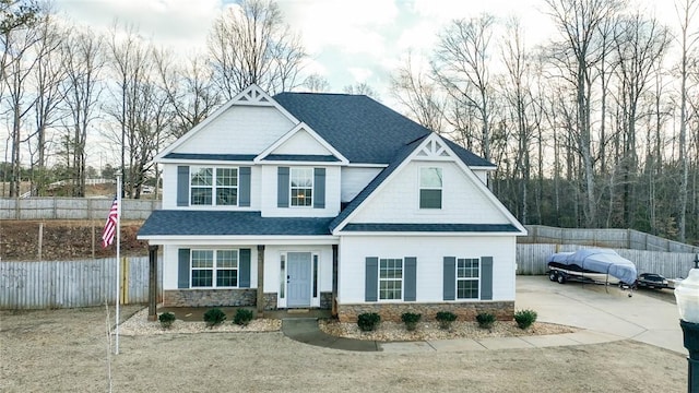 view of craftsman-style home