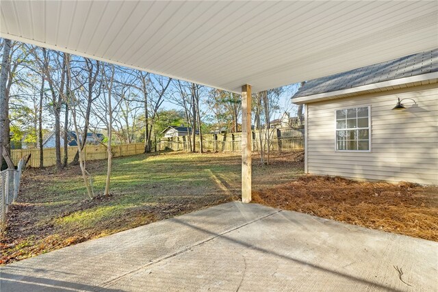 1039 Cornstalk Ln, Auburn, AL 36830 - view of patio / terrace featuring fence