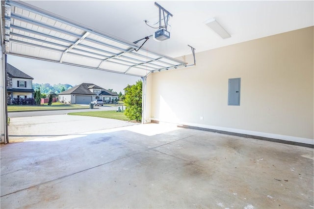 167 Vinci Way, Auburn, AL 36830 - garage with electric panel and a garage door opener