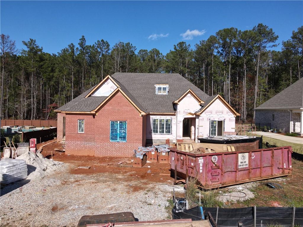 view of rear view of house