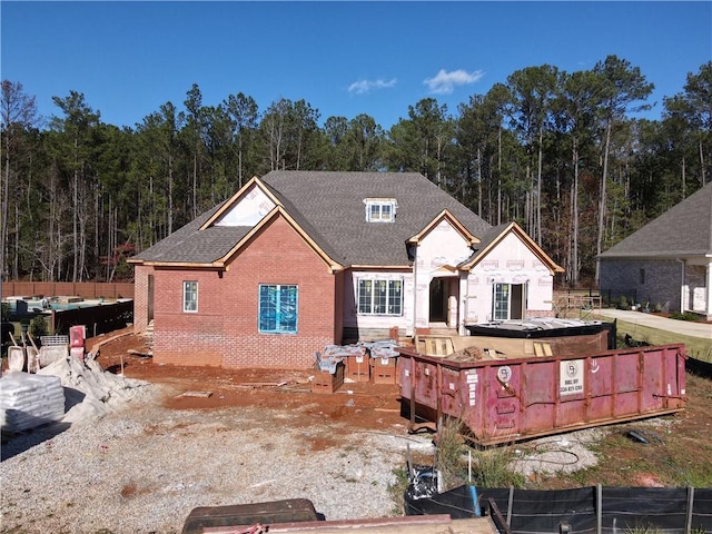 view of rear view of house