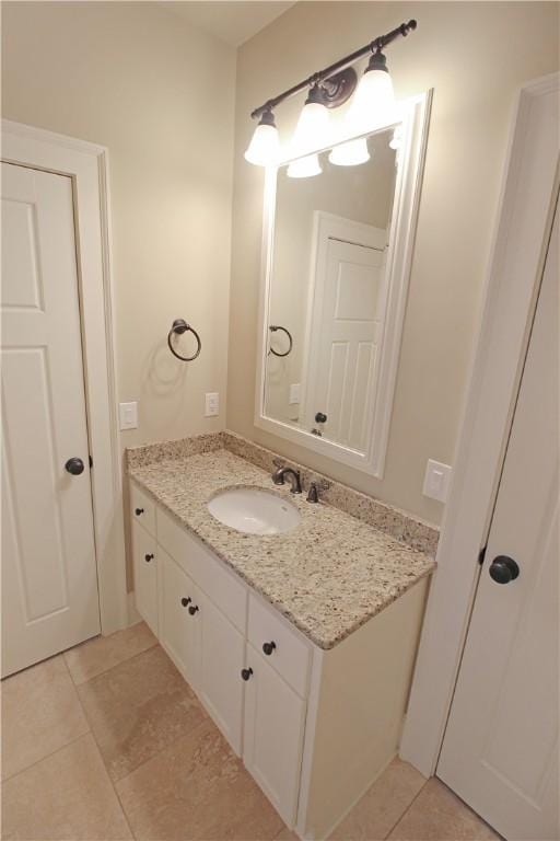 2904 Lone Eagle Ln, Opelika, AL 36801 - bathroom featuring vanity and tile patterned flooring