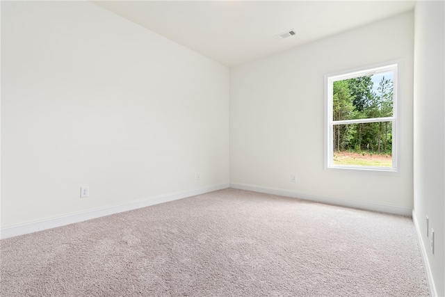 empty room with carpet floors