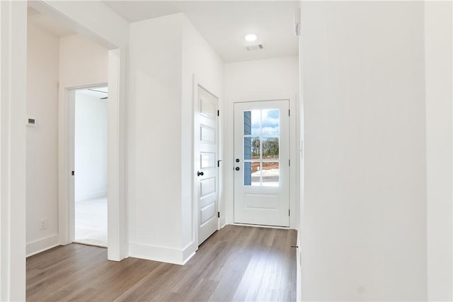 1013 Crossing Ct E, Valley, AL 36854 - doorway to outside with wood finished floors and baseboards