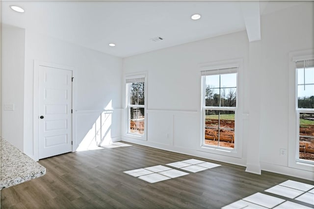 085 Bradley Ln, Auburn, AL 36830 - spare room featuring wood finished floors, plenty of natural light, and recessed lighting
