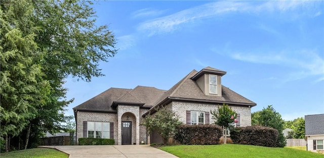 1895 Talcott Ct, Auburn, AL 36830 - french country style house featuring brick siding and a shingled roof