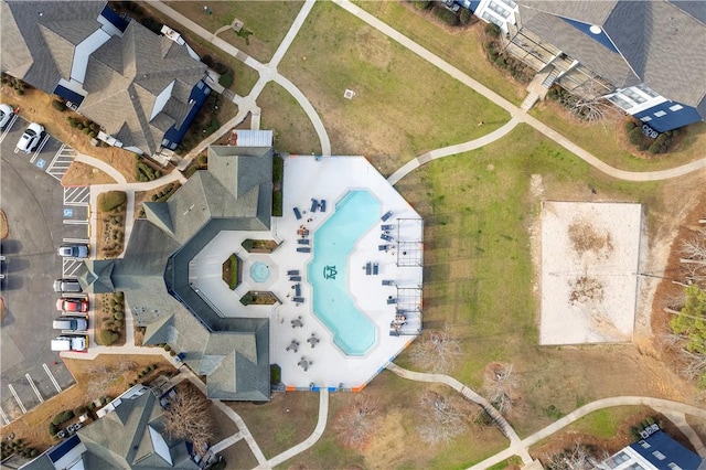 aerial view
