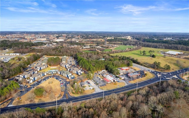 drone / aerial view