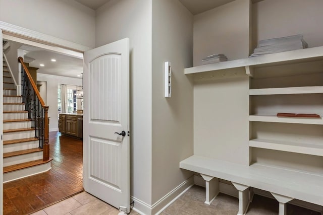 1150 Walden Ln, Auburn, AL 36830 - mudroom with baseboards