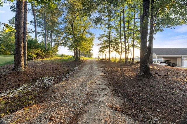view of road