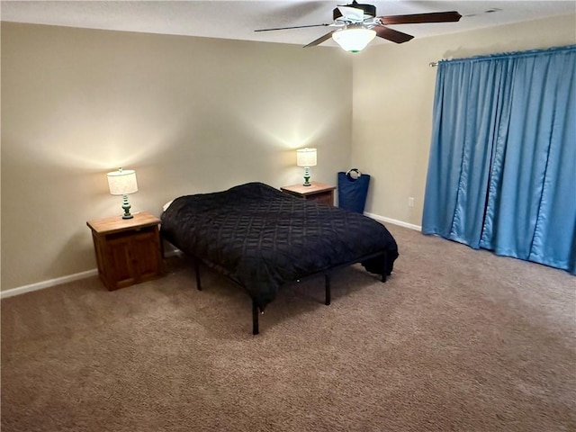 1202 Northgate Dr, Opelika, AL 36801 - bedroom with carpet floors and a ceiling fan