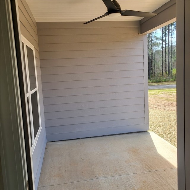 705 Riverside Ests, Lanett, AL 36863 - view of patio / terrace with ceiling fan