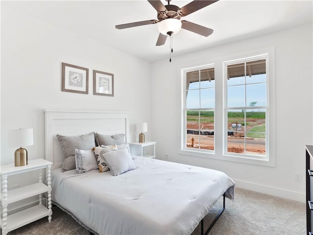 8 Crossing Ct E, Valley, AL 36854 - bedroom featuring carpet flooring and a ceiling fan