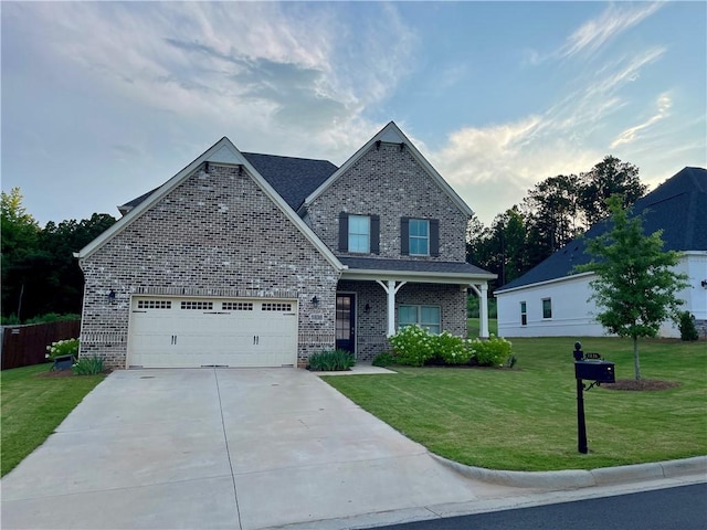 1836 Waterfall Rd, Auburn, AL 36830 - traditional-style house featuring brick siding and concrete driveway
