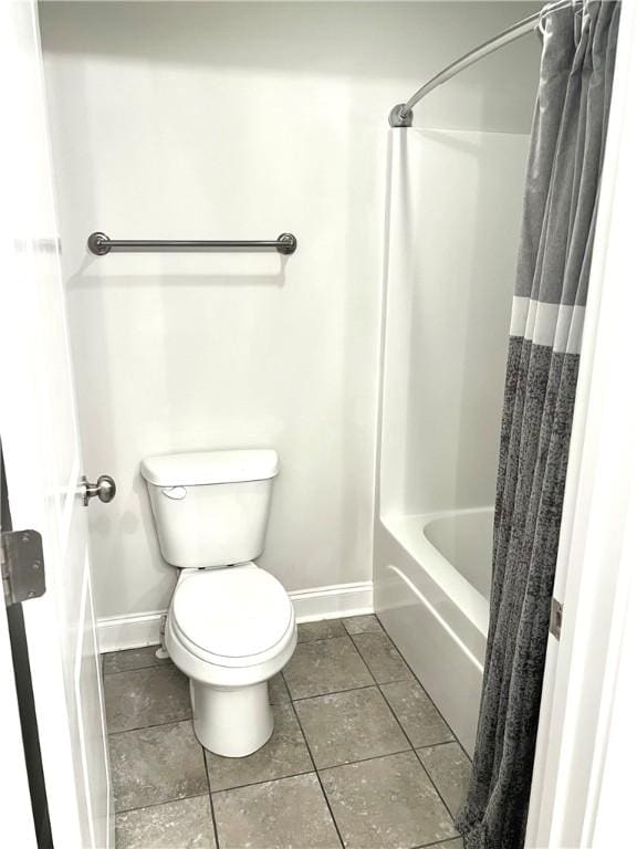 1836 Waterfall Rd, Auburn, AL 36830 - full bath with shower / tub combo with curtain and tile patterned floors