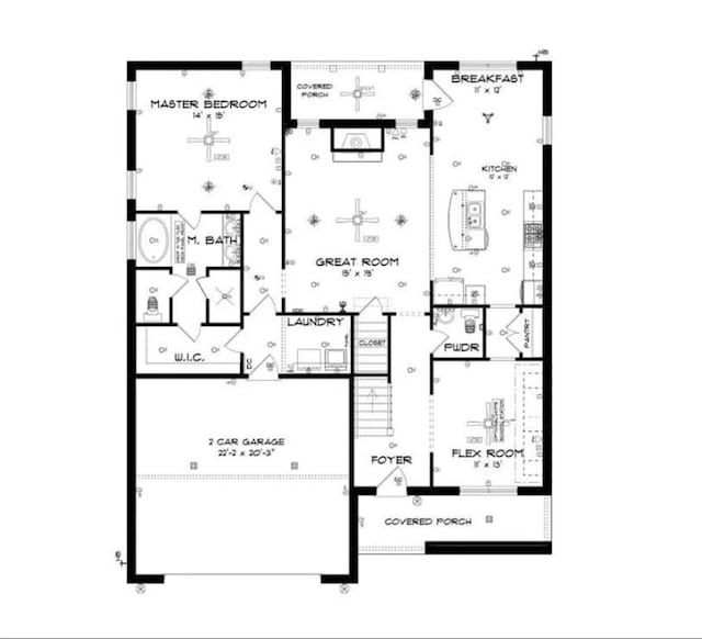 1836 Waterfall Rd, Auburn, AL 36830 - view of property floor plan