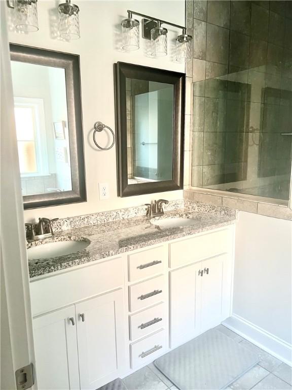 1836 Waterfall Rd, Auburn, AL 36830 - bathroom featuring double vanity