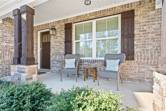 view of patio / terrace featuring a porch