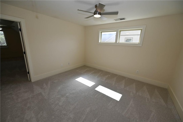 227 Westover St, Auburn, AL 36832 - carpeted empty room featuring baseboards and a ceiling fan