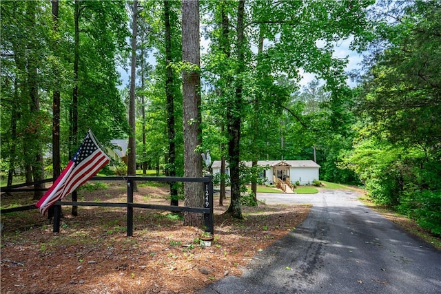 1249 County Road 446, Five Points, AL 36855 - view of asphalt driveway