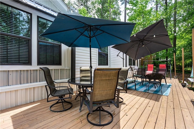 1249 County Road 446, Five Points, AL 36855 - deck featuring outdoor dining space
