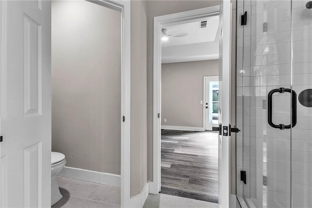 1661 S Camden Ct, Auburn, AL 36830 - full bathroom with a shower stall and tile patterned flooring