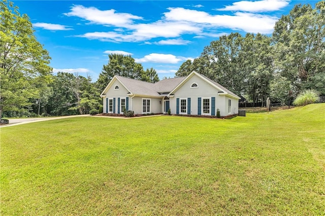 1661 S Camden Ct, Auburn, AL 36830 - ranch-style house with a front lawn and stucco siding