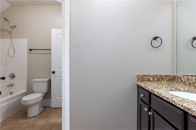 8 Ivy Loop, Phenix City, AL 36867 - bathroom featuring vanity, shower / tub combination, and tile patterned flooring