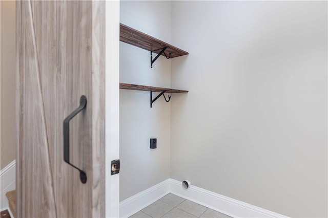 8 Ivy Loop, Phenix City, AL 36867 - washroom with light tile patterned floors and electric dryer hookup