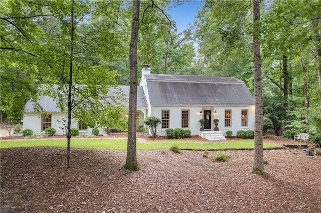 2521 Middle Brook Ln, Auburn, AL 36832 - colonial inspired home with a chimney and a shingled roof