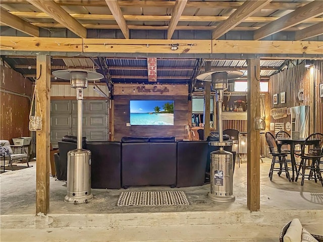 3897 Moores Mill Rd, Auburn, AL 36830 - living room featuring concrete floors