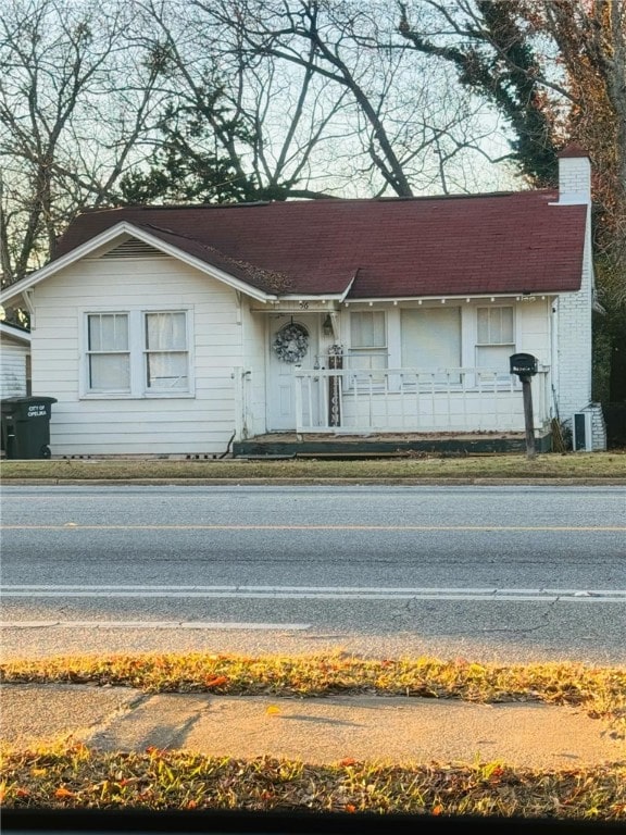 view of ranch-style house