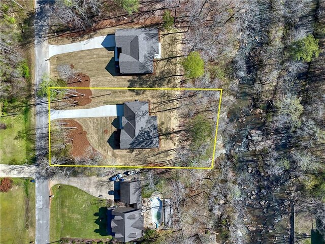 204 Lee Rd Unit 2037, Salem, AL 36874 - aerial perspective of suburban area with property parcel outlined