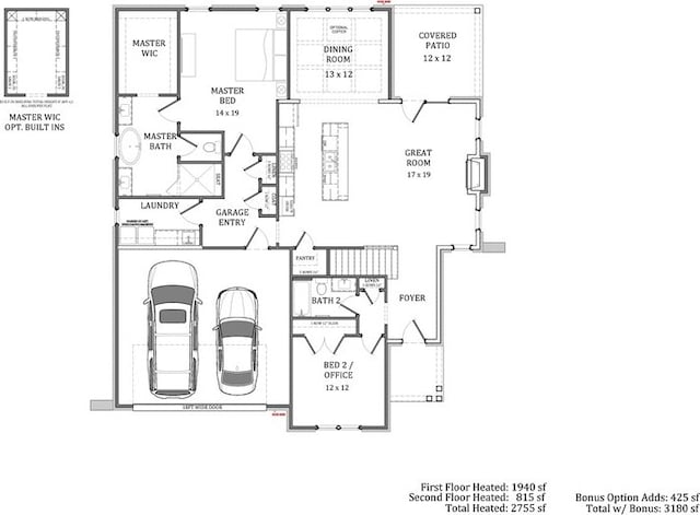 101 Benz Ct, Auburn, AL 36830 - floor plan / room layout