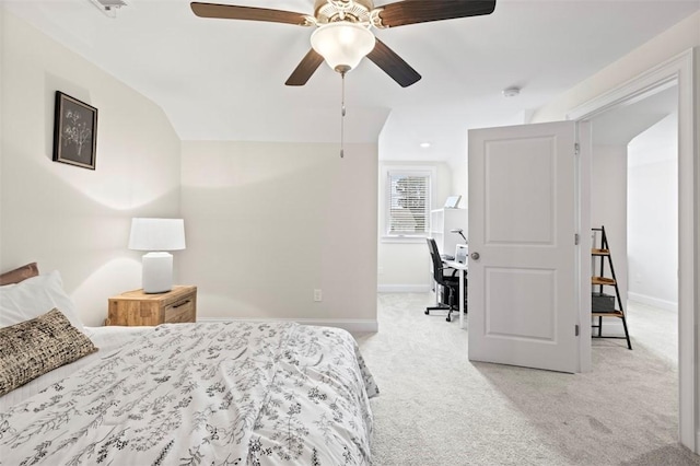 484 Bennington Ct, Auburn, AL 36830 - bedroom featuring light carpet, baseboards, and a desk