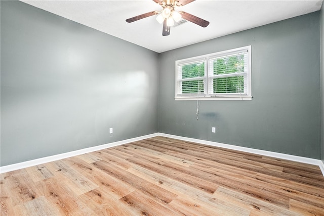 630 Apache St, Auburn, AL 36830 - empty room featuring wood finished floors and a ceiling fan