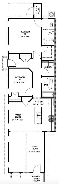 0103 Bradley Ln, Auburn, AL 36830 - floor plan / room layout