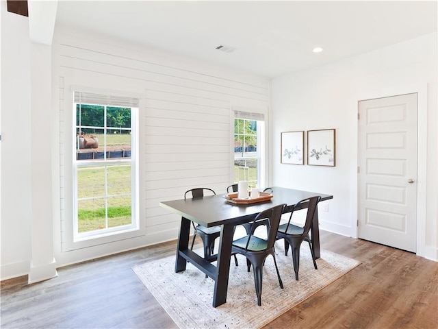 0103 Bradley Ln, Auburn, AL 36830 - dining area featuring wood finished floors, baseboards, and recessed lighting
