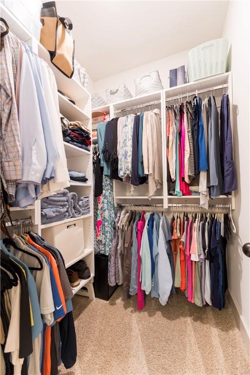 792 Village Dr, Opelika, AL 36801 - spacious closet with carpet floors