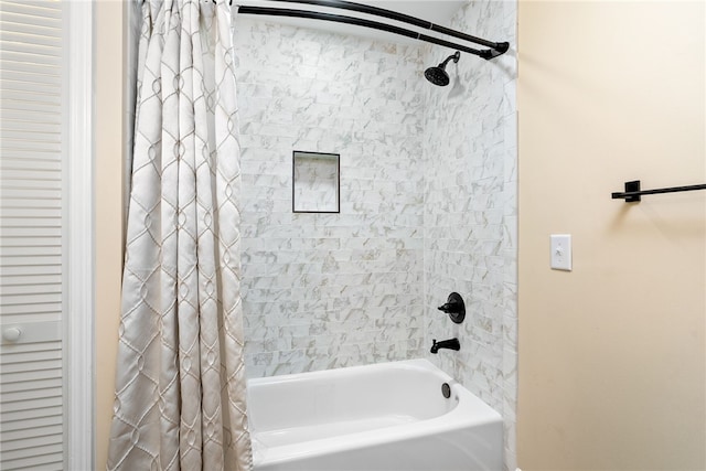 601 Overlook Dr, Opelika, AL 36801 - full bathroom with shower / bath combination with curtain